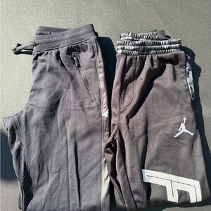 Jordan Kids Charcoal Joggers
